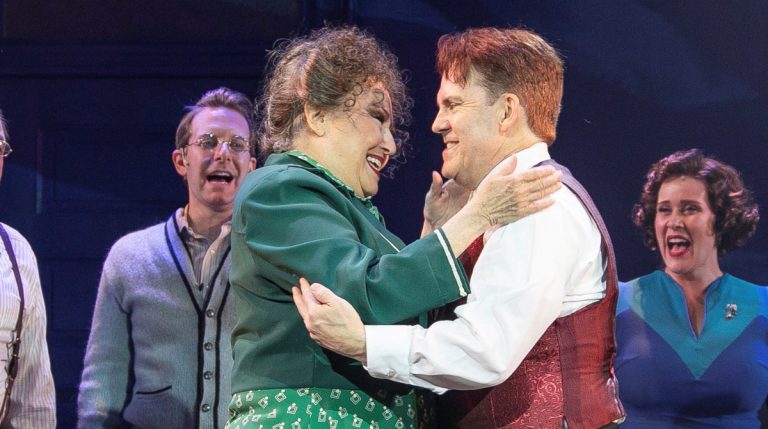 ney.' (Photo:0) Robert Creighton captures the heart and soul of James Cagney in the musical ‘Cagney.’ (Photo: Lenny Stucker)