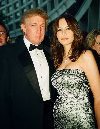 Donald Trump and Melania in 1999. (Photo:Donald Trump and Melania in 1999. (Photo: John Mathew Smith & www.celebrity-photos.com )