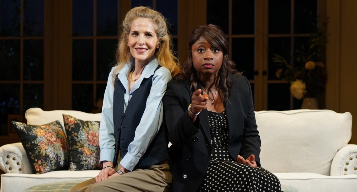 Montego Glover (right) and Jean Lichty explore the feminist ideal in 'An American Daughter.' (Photo: )