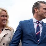Secretary of Defense Pete Hegseth and wife Jennifer tour France on D-Day anneversary. (photo: Alexander Kubitza, U.S. Navy)