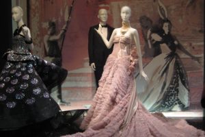 John Galliano gowns for Dior, circa 2011, on display in Moscow. exhibition, 2011)