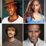 The Midnight cast from top left: Sidney DuPont, Kolbi Jordan, Jeremy Beloate, Autumn Hurlbert. Bottom left: Ayana George, Ndaya Dream Hoskins, from the original, Jimmy Brewer, Dwayne Clark. (For photo credits see below)