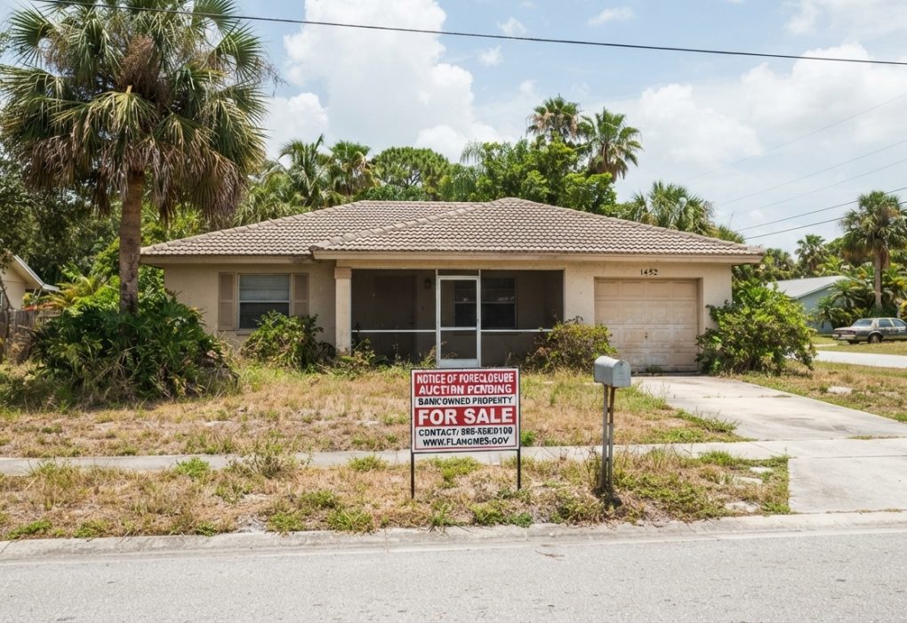 Homeowners under financial stress are losing their homes to foreclosure as prices rise. (Photo: NYI/AI)