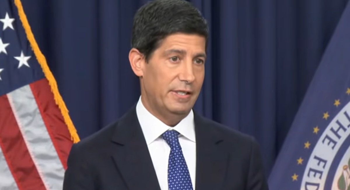 Fed Chairman explains decision to hike rates at a news conference today. (Photo: Fed/ScreenCap)