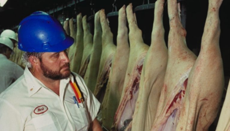 U.S. meat inspector.