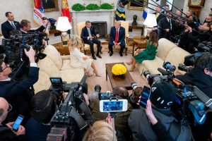 President Trump is facing a legal challenge over his ban of CNN, Politico and MSNOW from the White House. (Photo: White House)