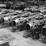 About 40% of the aluminium used in World War II bombers came from Canada Today, the U.S. imports 70% of the metal from Canada. (Air Force photo)