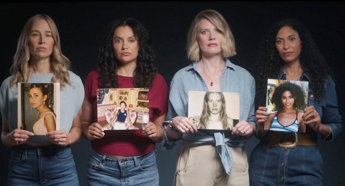 Epstein survivors appear in a new public service announcement days before the midterm elections to pressure for release of all files in the case. (Photo: World Without Exploitation)