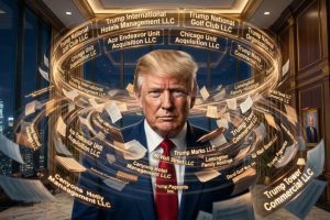 Donald Trump extensively uses shell companies through his business, The Trump Organization. (Photo: NYI/AI)