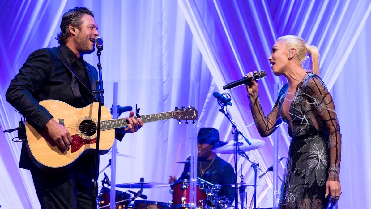 Gwen Stefani returned to NBC's 'The Voice' to take a victory lap and sing her new song 'Misery,' purportedly inspired by new BFF Blake Shelton.