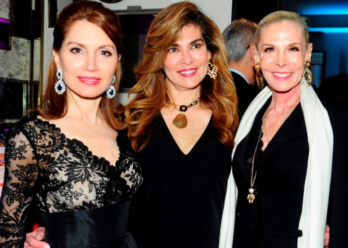 Jean Shafiroff, Lauren Vernon, and Michele Herbert attended the The New York Center For Children'LiftMeUp' 2018 Spring Benefit at The Peninsula Hotel in New York City. (Photo: Patrick McMullan)