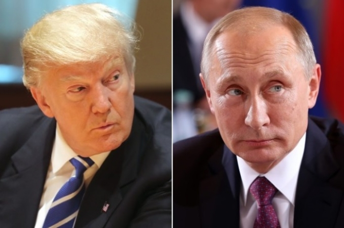A bipartisan Senate probe affirms intelligence finding on Russian influence in 2016 election on behalf of Trump. (Photo collage, Getty)