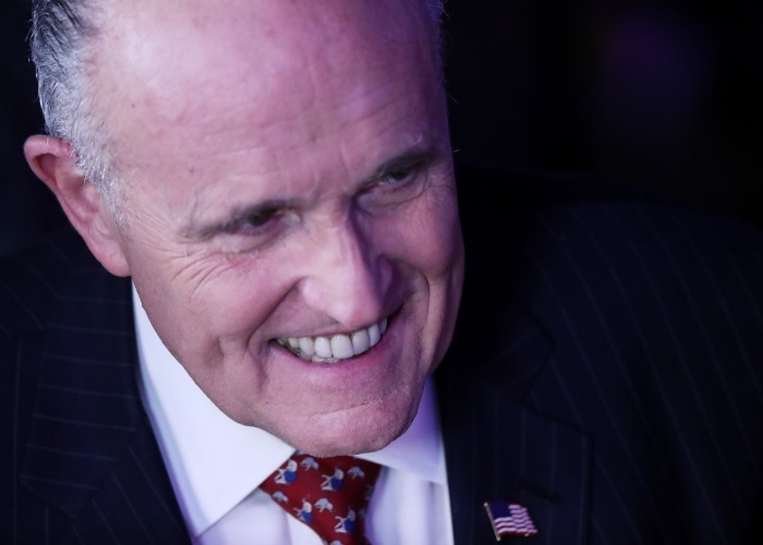 Rudy Giuliani Gets Bronx Cheer at Yankee Stadium on His Birthday (See!)