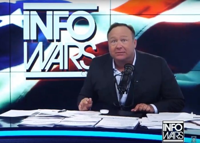 Alex Jones, Nowhere To Run, Nowhere to Hide, Begs Donald Trump for Help