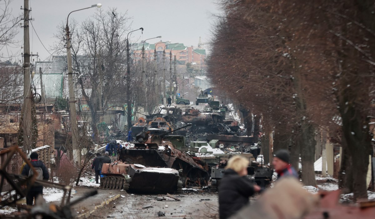 The Russian invasion of Ukraine is turing into a brutal war of attrition. (Photo: Mvs.gov.ua)