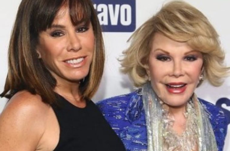 Melissa Rivers pictured with he mom Joan Rivers, who died in 2014. Her estate is being liquidated in an auction this month. (Photo: Getty)