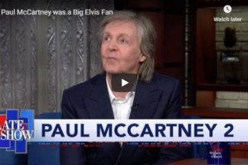Paul McCartney provides some rare insights on The Beatles on Late Night with Stephen Colbert. (Photo: ScreenCap/YouTube)