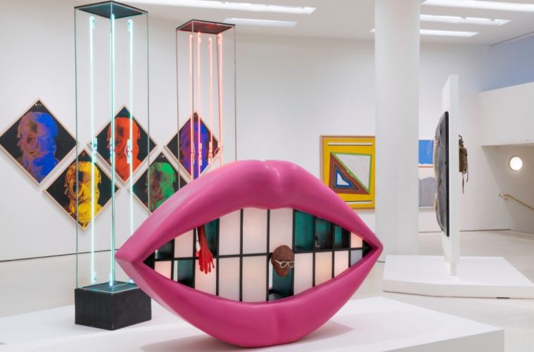 A vew of the installation at the Solomon Guggenheim museum.