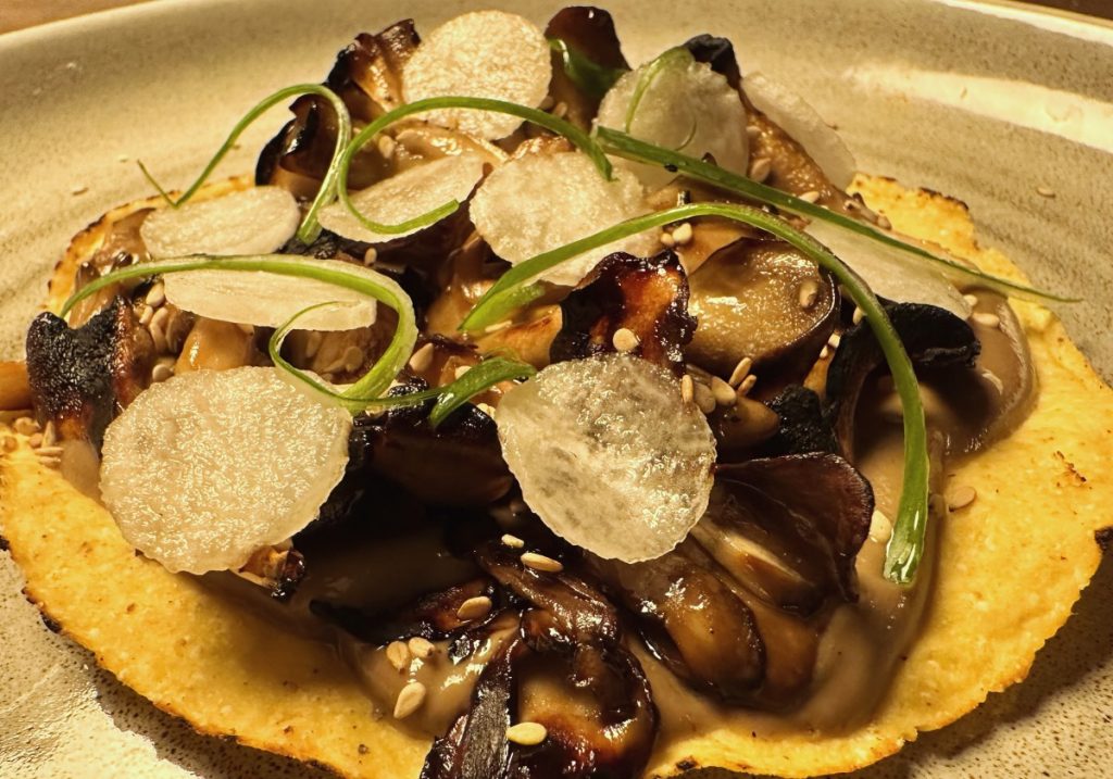 Wild Mushroom Tostada (Photo: Populares)