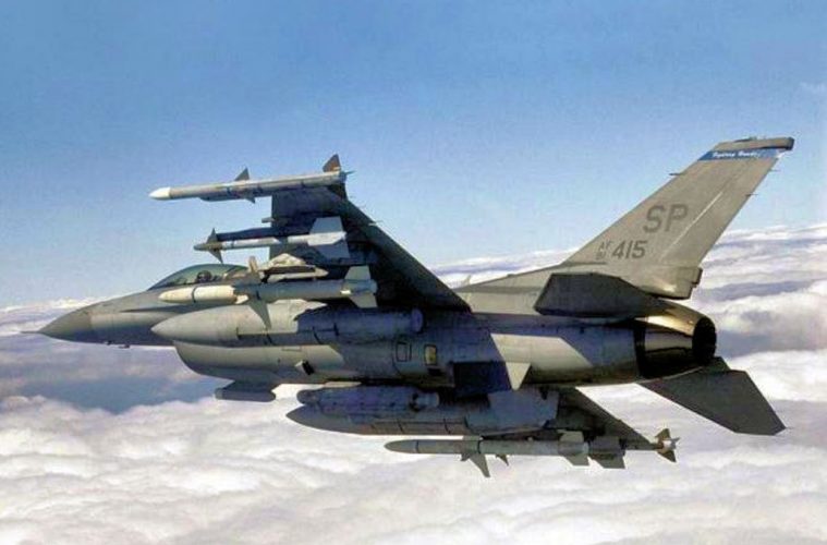 F-16C and Tomahawk Missiles.