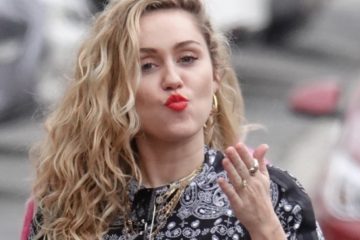 Miley Cyrus is a fickle lover. She swore off marijuana, but says she hasn’t closed the door to romancing the bud (Photo: Bang ShowBiz)