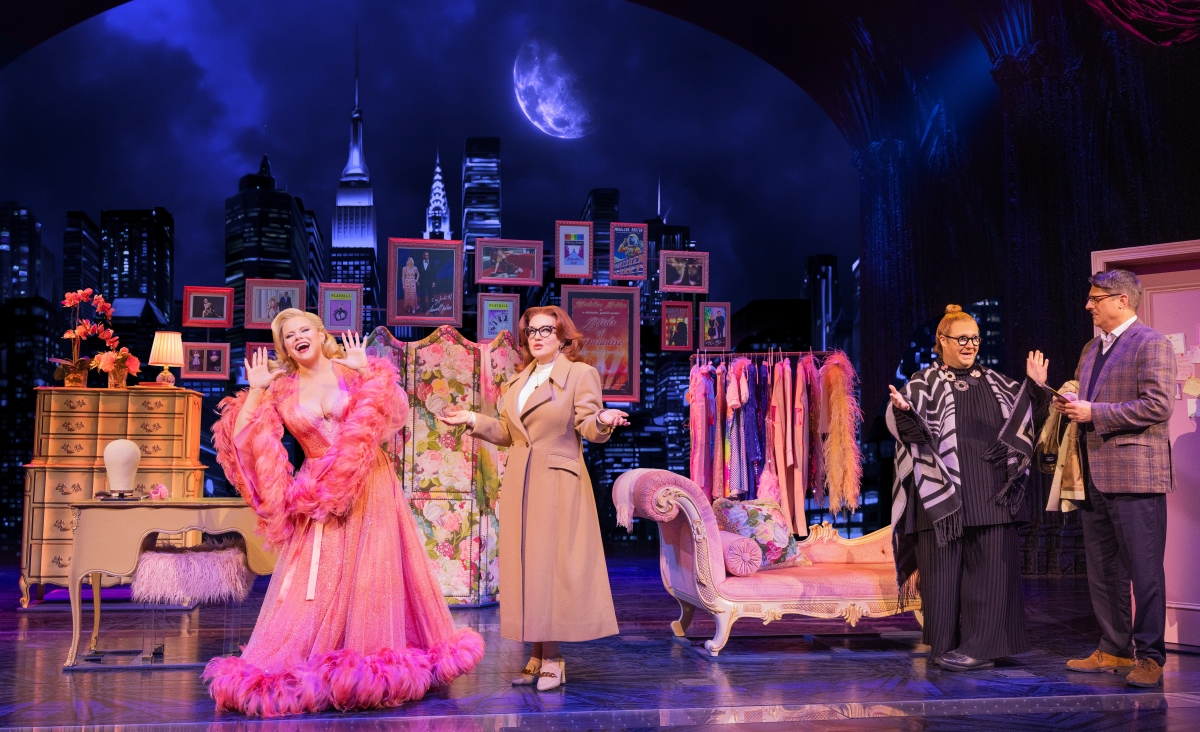 Megan Hilty, Jennifer Simard, Josh Lamon and Christopher Sieber - Photo by Matthew Murphy and Evan Zimmerman