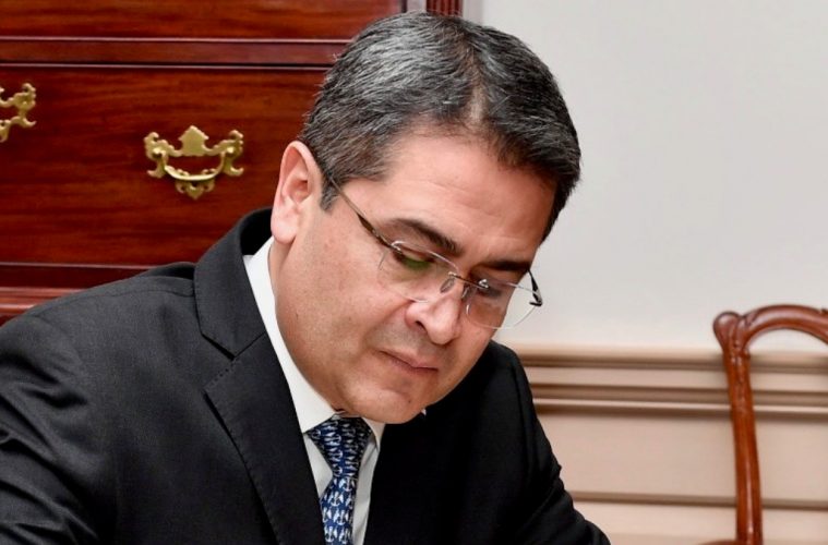 Ex-Hounduran President Juan Orlando Hernandez was convicted of drug trafficking last year. (Photo: U.S. State Dept.)