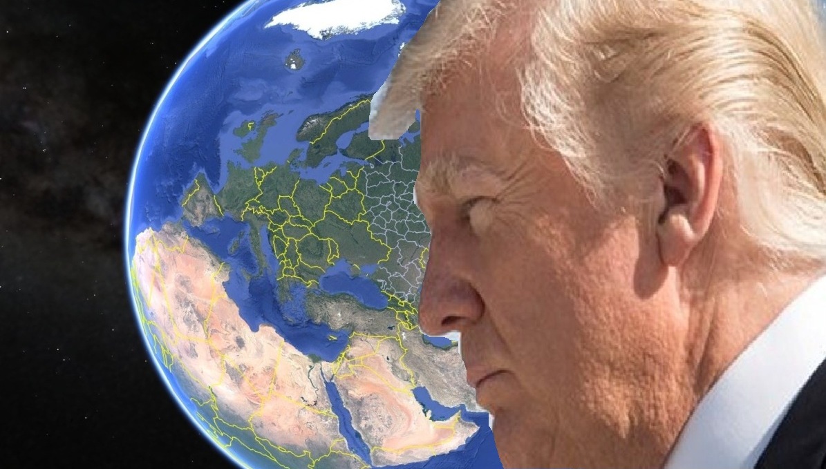 Donald Trump has reached a low-point among allies overseas. (Photo: NYI Collage)