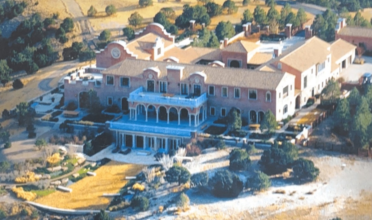 The Epstein Zorro Ranch mansion in New Mexico, where a number of alleged crimes took place. (Photo: DOJ)