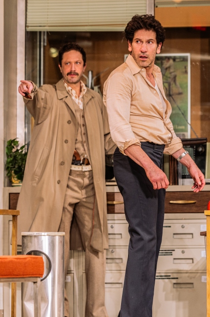 Ebon Moss Bachrach (left) plays Sonny's partner in crime Salvatore "Sal" Naturile. (Photo: )